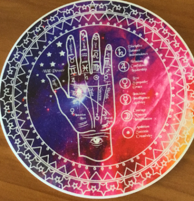 Mystic Palms: Enchanting Palmistry Wall Hanging Decor