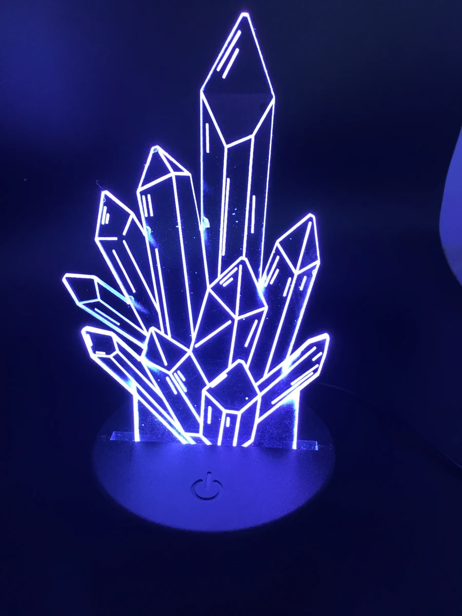 3D Illusion Night Light - Crystal Tavern