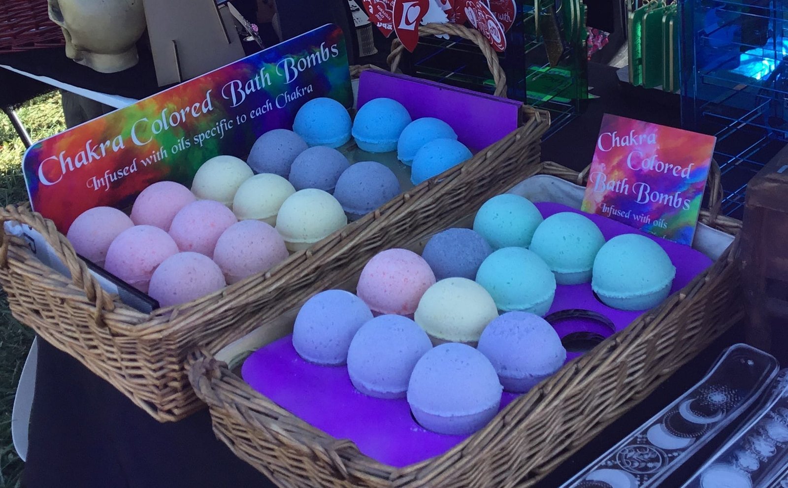 Chakra Themed Bath Bombs (Large 8-10 oz) - Image 2
