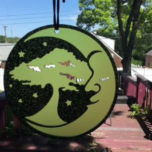 Moon Lit Tree Sun Catcher