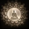 Zen Illumination: Buddha's Serene Shadow Box