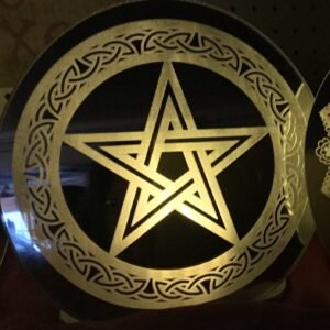 Celtic Pentacle - Tea Light night light