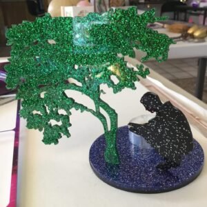 Alternative view of Starry Night Solace: Warmth under the tree- Tea Light