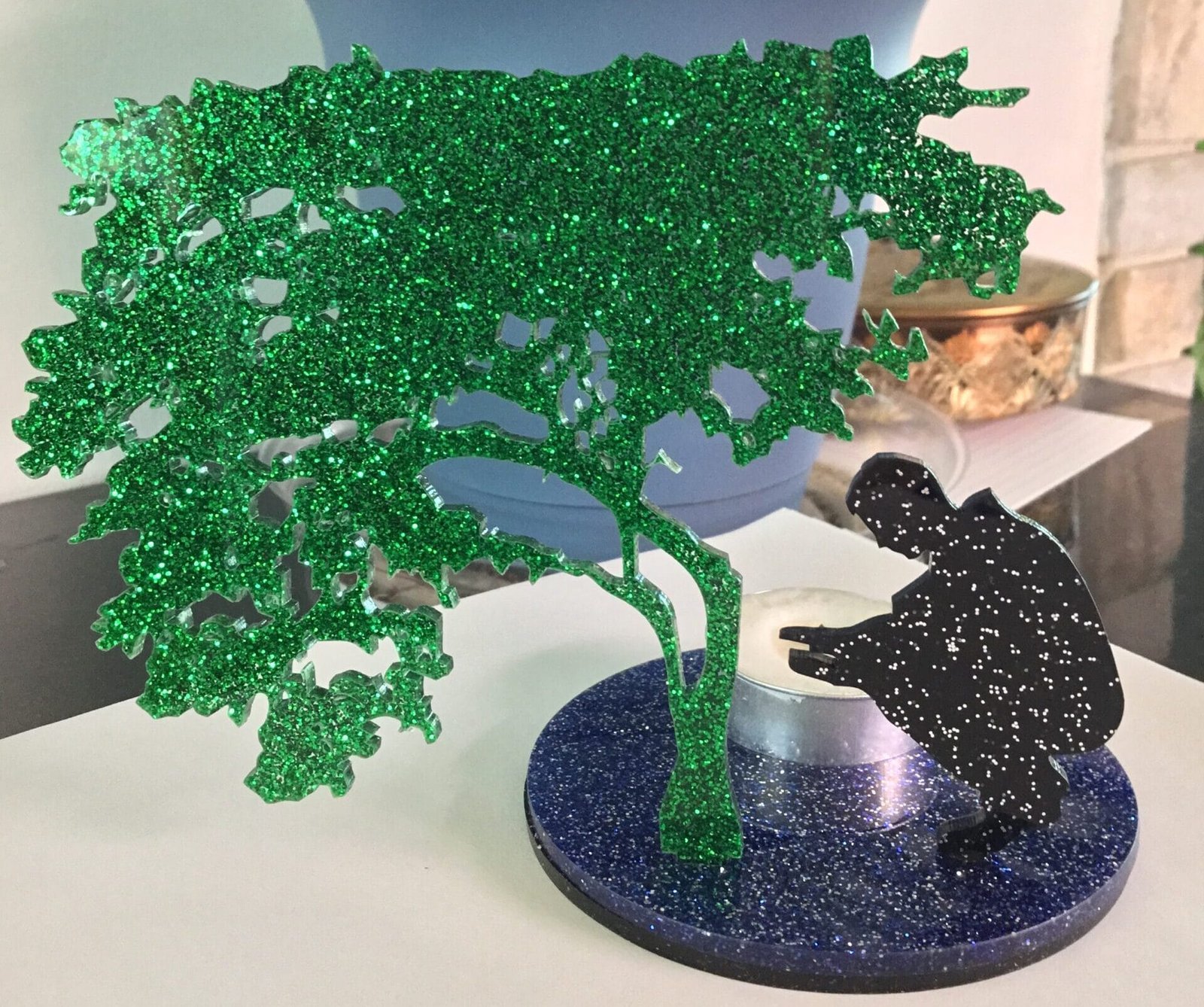 Starry Night Solace: Warmth under the tree- Tea Light