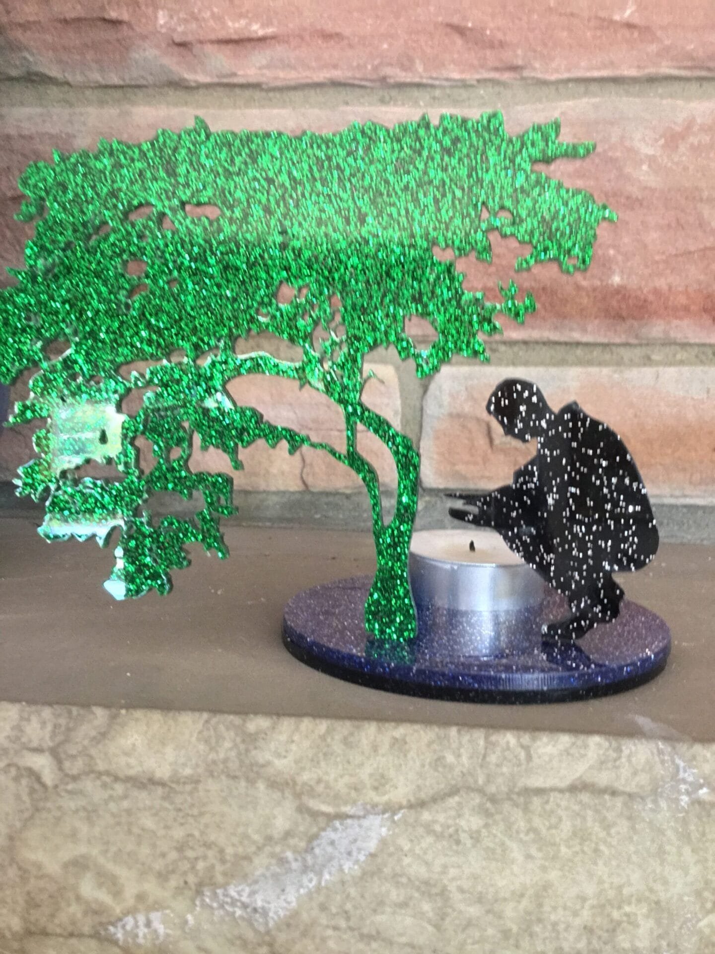 Starry Night Solace: Warmth under the tree- Tea Light - Image 7