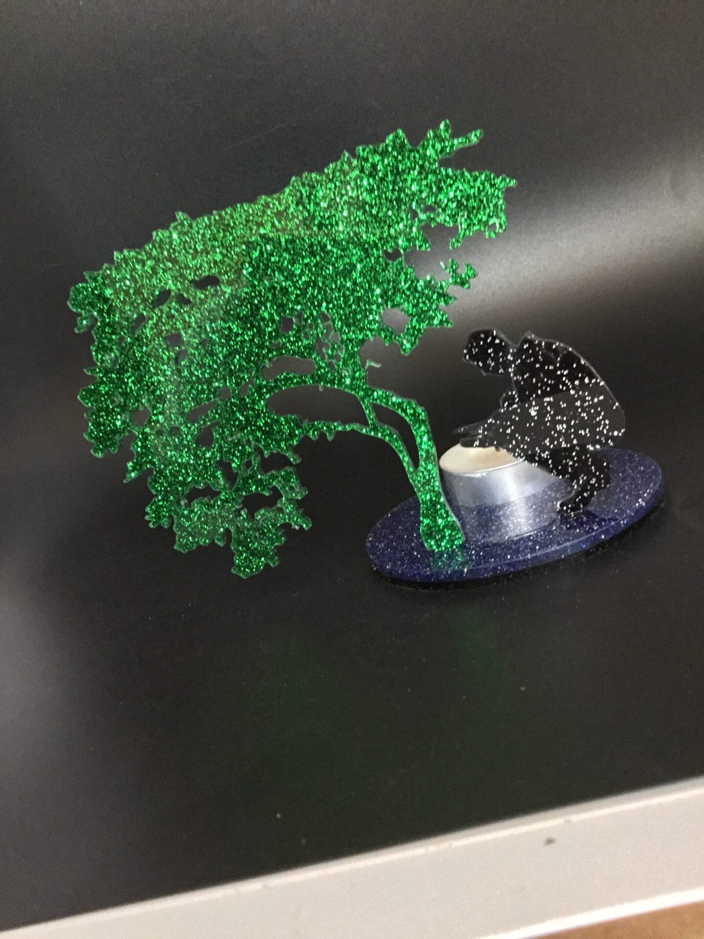 Starry Night Solace: Warmth under the tree- Tea Light - Image 5