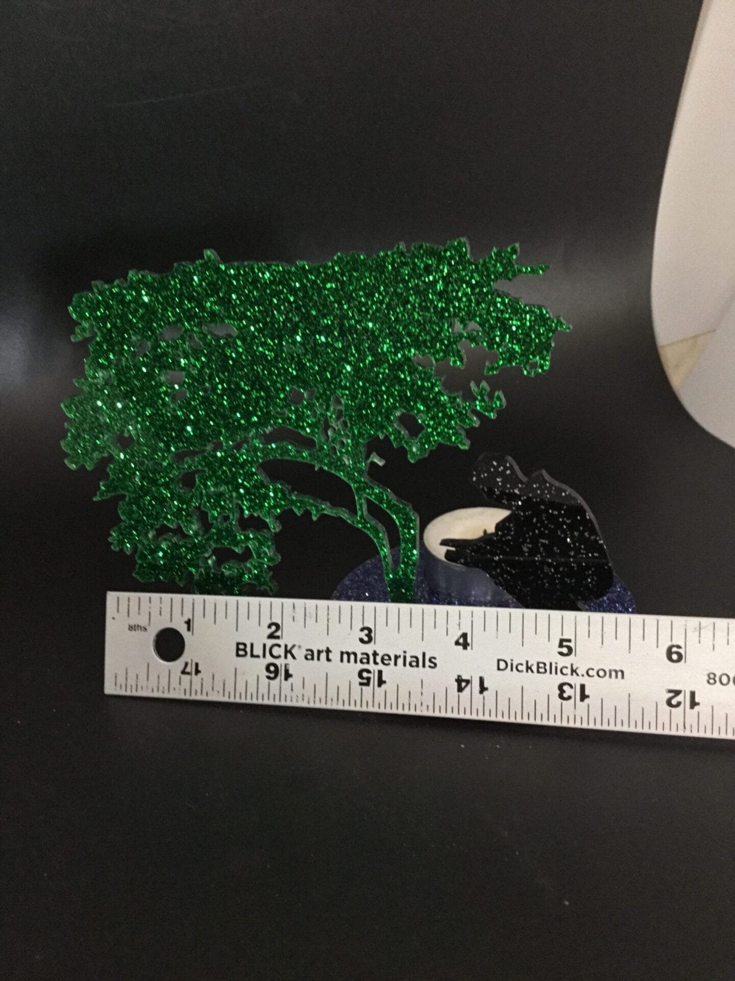 Starry Night Solace: Warmth under the tree- Tea Light - Image 3