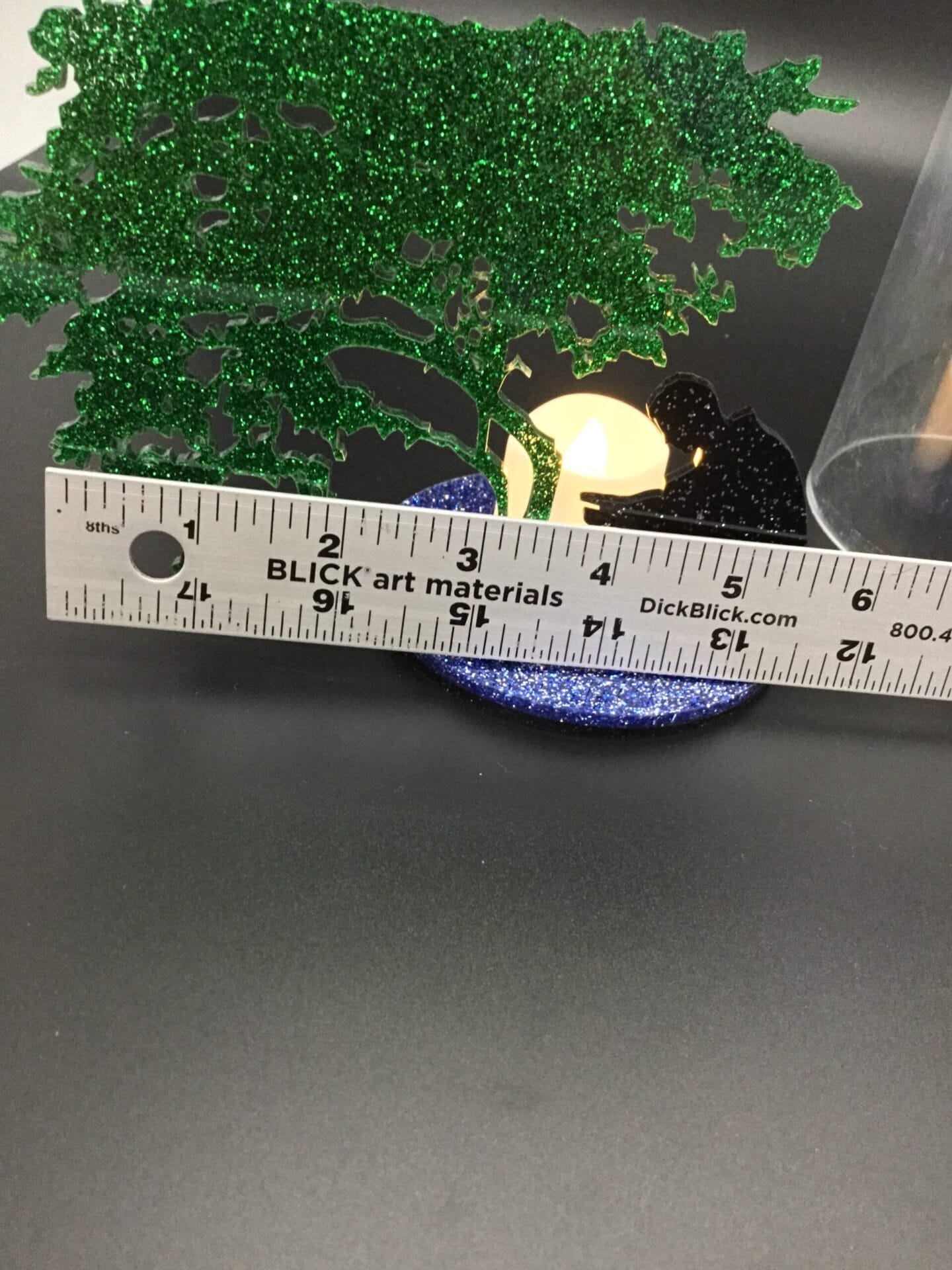 Starry Night Solace: Warmth under the tree- Tea Light - Image 11