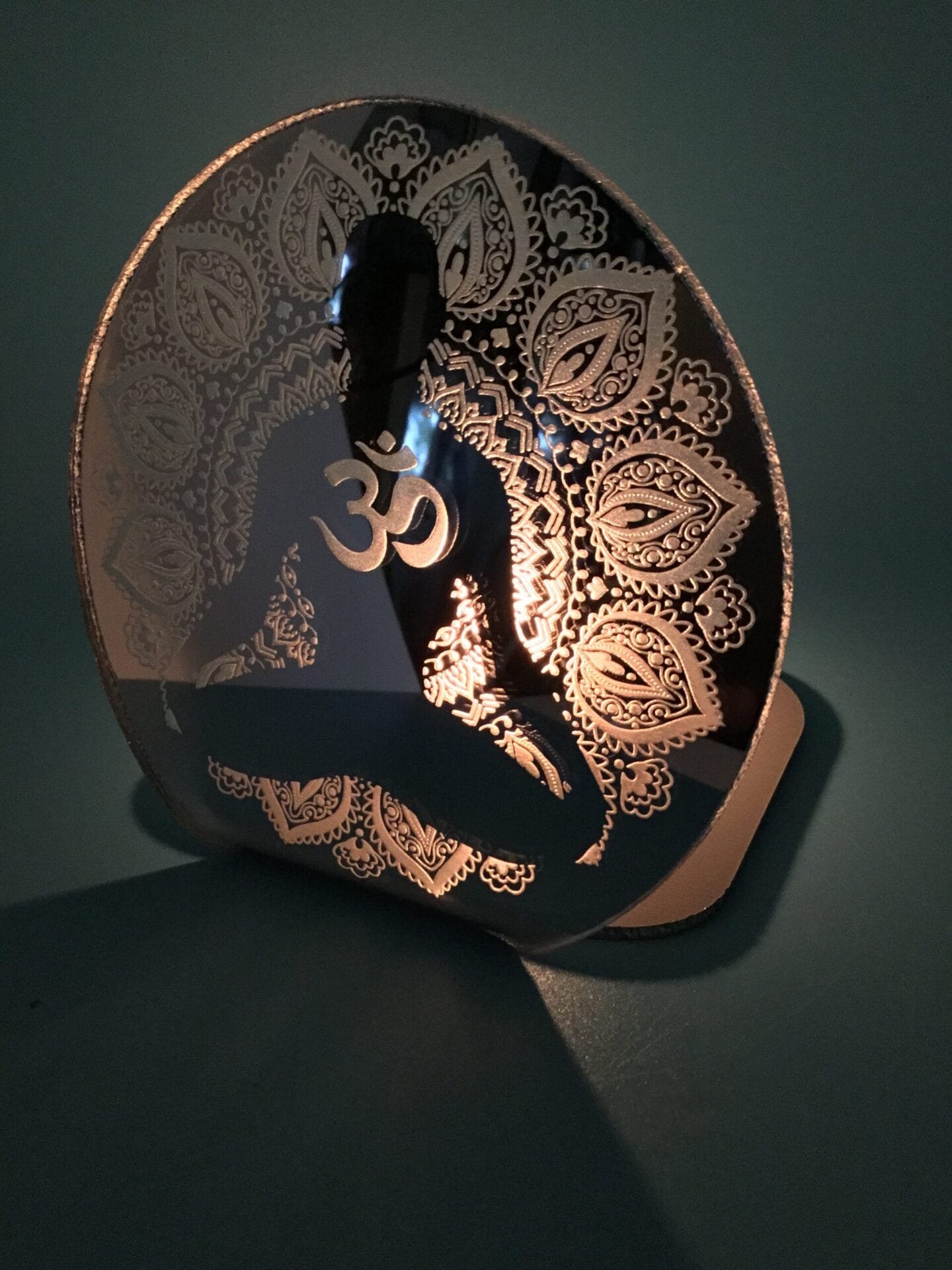 Reflective OM Tea Light - Image 3