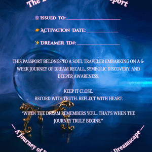 Pic of Dreamers passport TIER 2