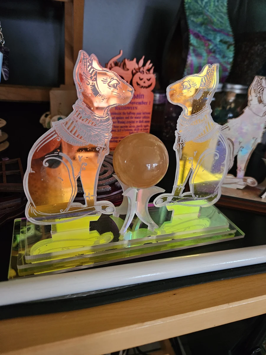 Sphinx Cat Sphere Holder - Image 6