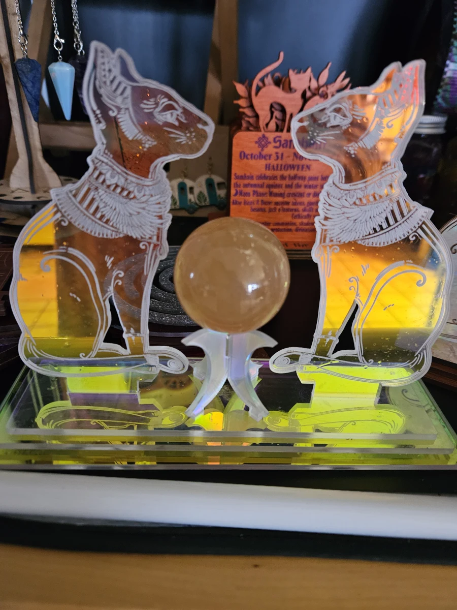 Sphinx Cat Sphere Holder - Image 5