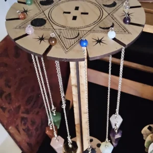 Mystic Swing: Handcrafted Pendulum Holder