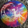 Tie-Dye Acrylic Fairy Ornament – “Find Your Magic” Crescent Moon Design