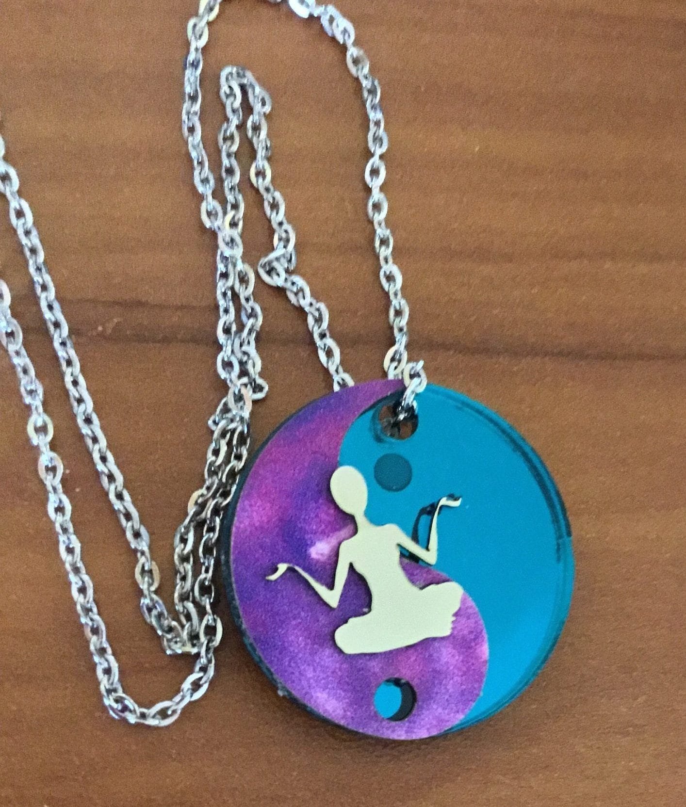 Tranquil Reflections: Meditative Mood Pendant