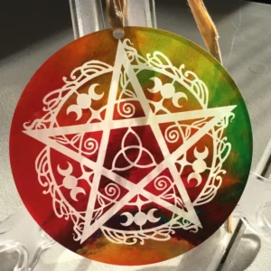 Alternative view of Mystic Pentacle Window Decor & Charger