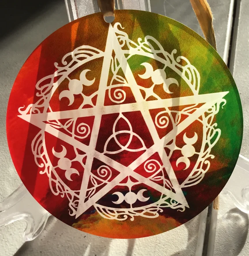 Mystic Pentacle Window Decor & Charger