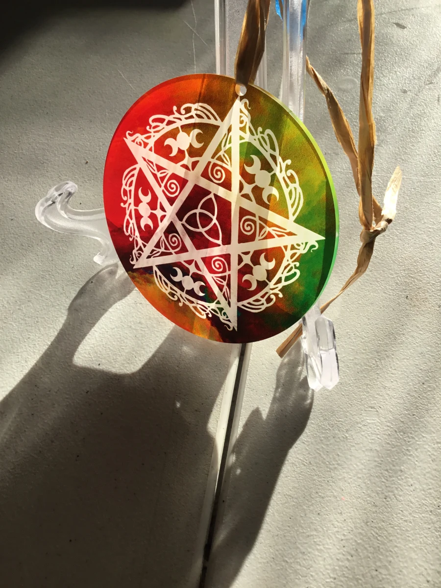 Mystic Pentacle Window Decor & Charger - Image 6