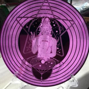 Alternative view of Cosmic DJ Sacred Geometry Grid – Interstellar Vibes