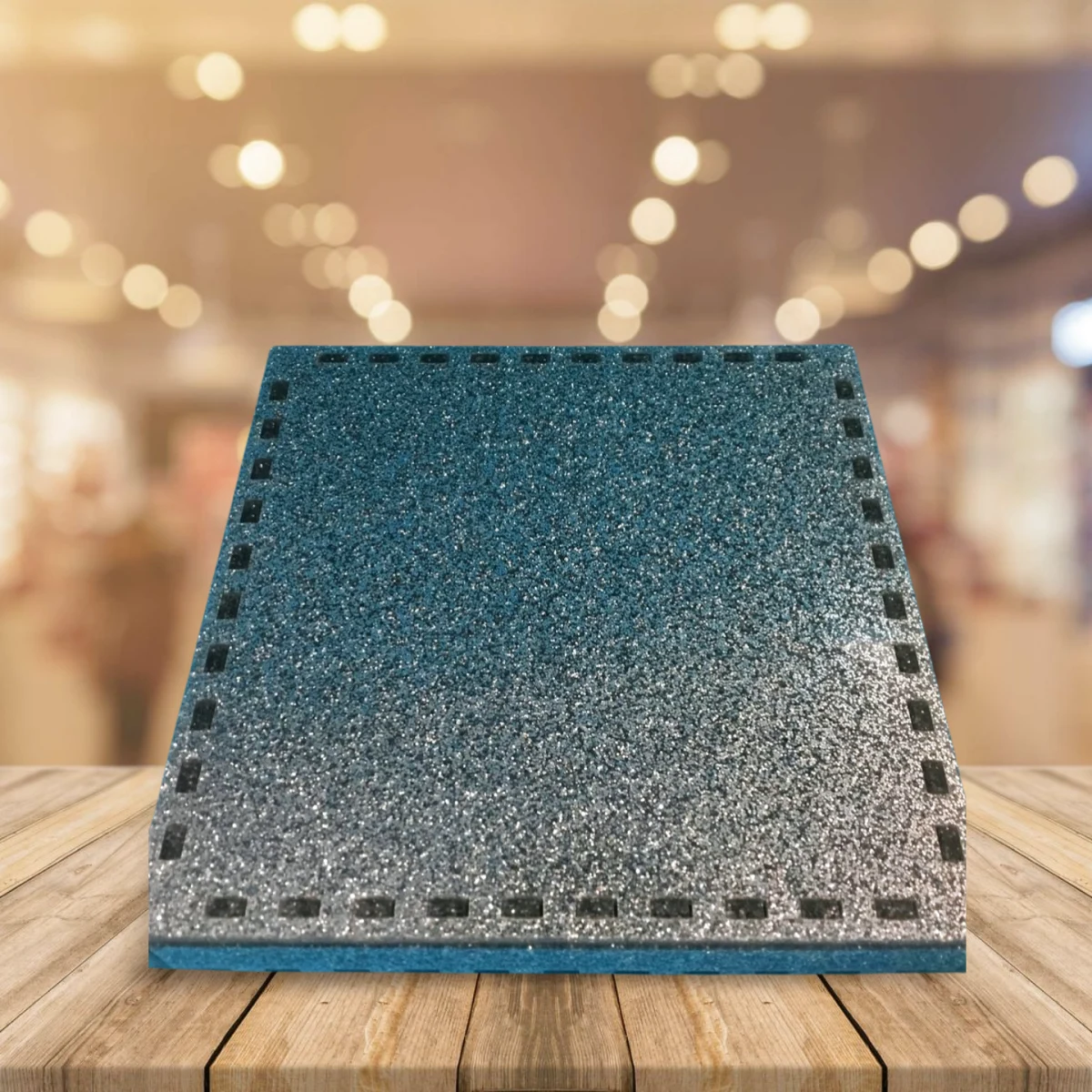 Starlit Serenity – Silver Glitter Reiki Stone Box - Image 11