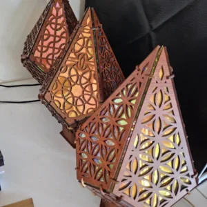 Alternative view of Boho Brilliance: The Sunburst Lamp